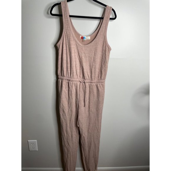 Free People FP Beach Bicoastal Set Taupe Size S Jumpsuit & Duster Cardigan NEW - Picture 5 of 9